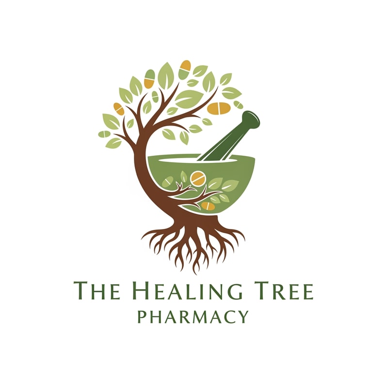 a unique style pharmacy of logo