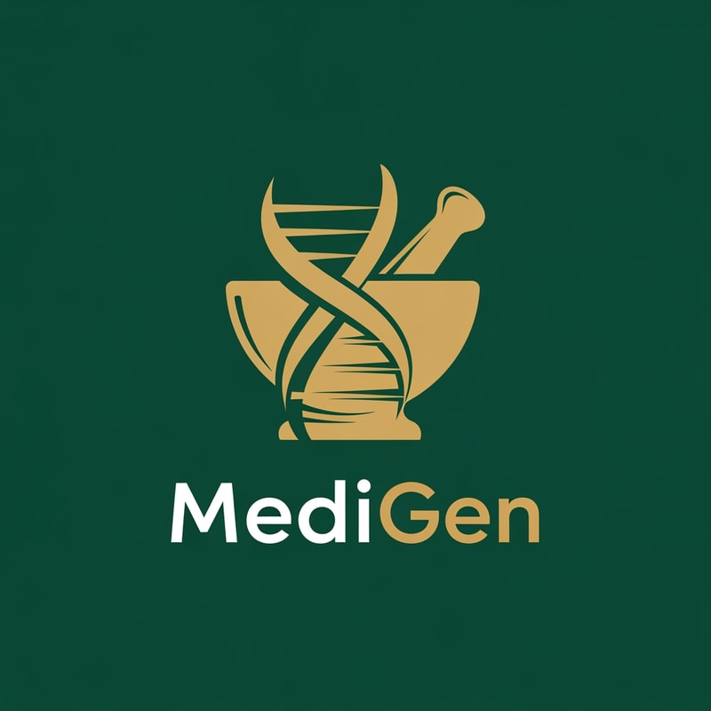 a unique style pharmacy of logo