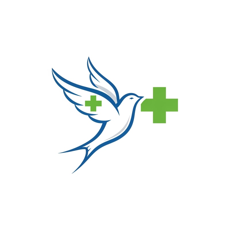Flyhealth a medical tourism logo only logo not use text bold