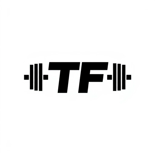 Professional logo design. a plane minimilist vector black logo with theme of a gym for my brand team fit logo should include two letters TF . minimilist simple only letters no words  and add simple minimlist plane add dumble vector on  sides make short and simple minimilist logo dont any other text only tf
