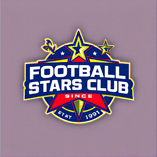 Professional logo design. FOOTBALL STARS CLUB SINCE 1991