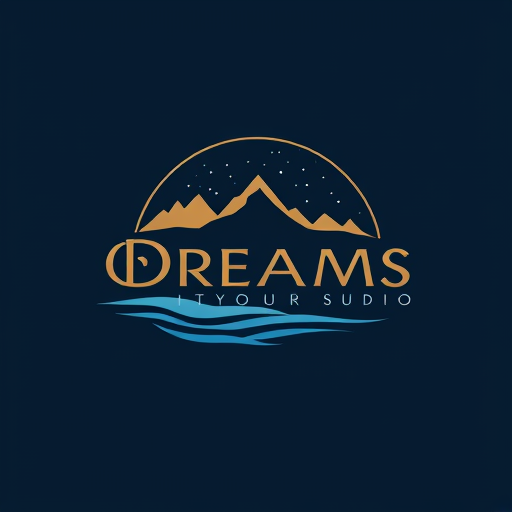 Professional logo design. dev dreams picturesque studio logo