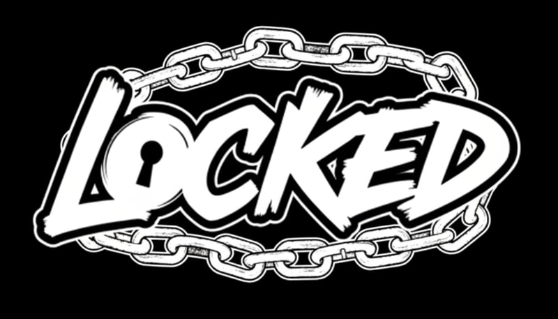 make this logo exactly but with chains around it that match the logo