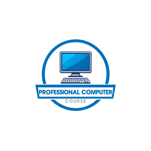 Professional logo design. face cover page create
content- "Professional Computer Course এ ভর্তি চলছে। 
সকাল ও সন্ধ্যাকালীন ক্লাস ও প্রাকটিস এর জন্য আলাদা সময়।
কোর্সমা ফি মাত্র 2,999/- টাকায় "
with computer and keyboard logo