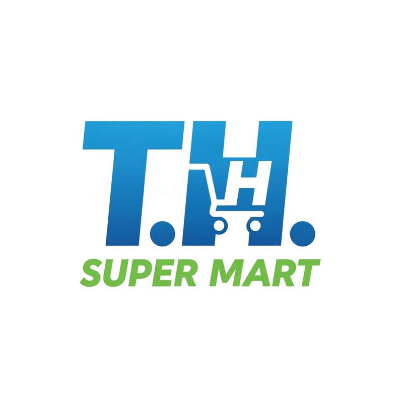 T.H super mart logo