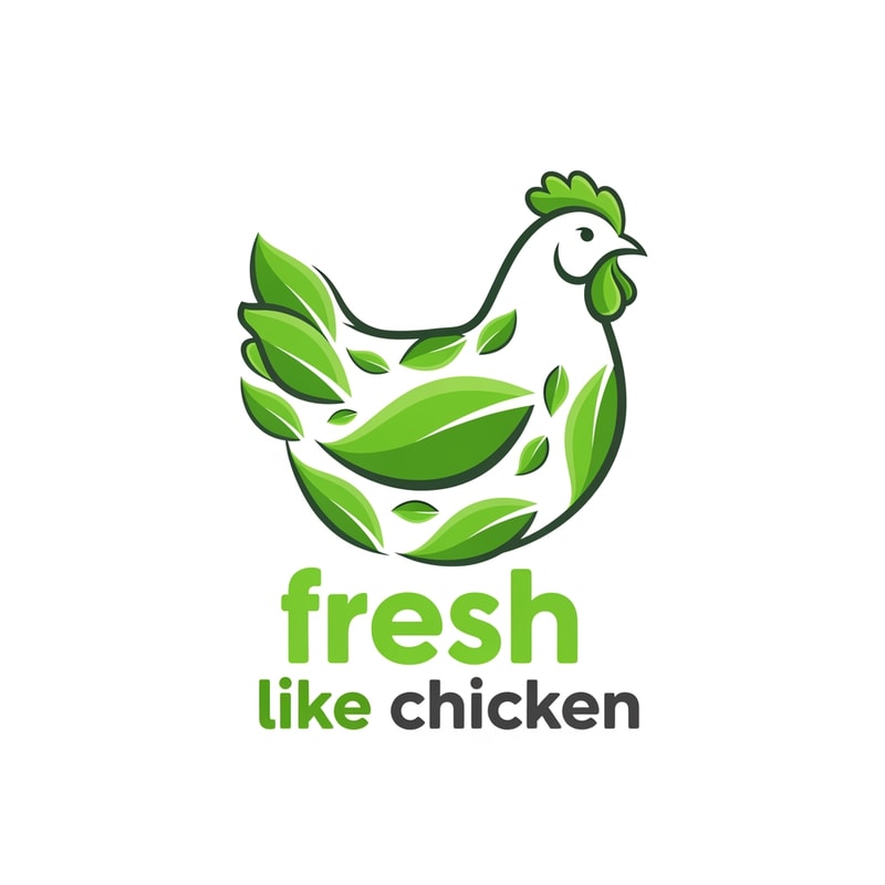 fresh like chicken  logo
