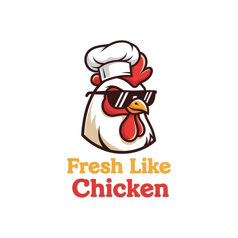 fresh like chicken  logo