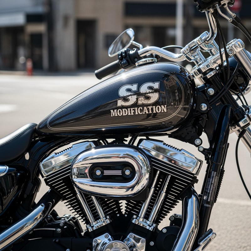 ss modification  logo bike