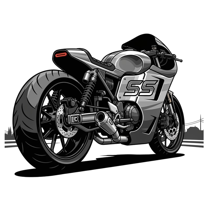 ss modification  logo bike
