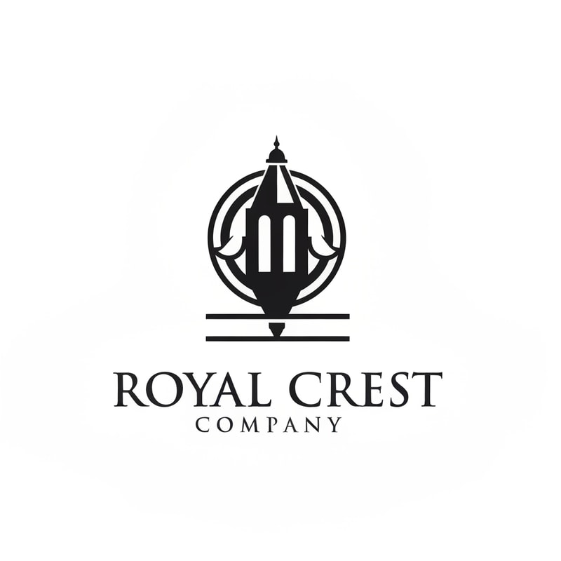 create a logo for my "Royal Crest" Company