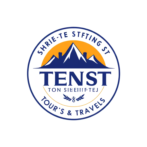 Professional logo design. ST MAIN TENST SHRI SHIVTEJ TOUR'S & TRAVELS ,round shape in text shree shivtej up side & tour's & travels dowun side