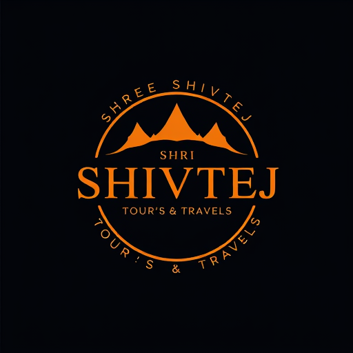 Professional logo design. SHRI SHIVTEJ TOUR'S & TRAVELS ,round shape in text shree shivtej up side & tour's & travels dowun side