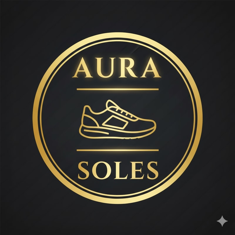 mujhe ek company ka brand  logo create karna is brand ka name Aura Soles ha jo ek Shoes brand ha