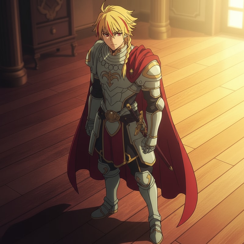 please finish the character in the picture, by upsizing it and extending the frame