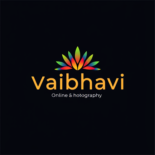 Professional logo design. vaibhavi online & photography