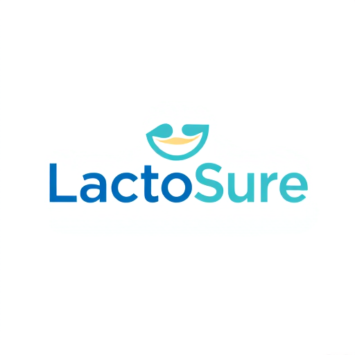 Professional logo design. create a logo for a company with the name "LactoSure" Which checks for milk adultration