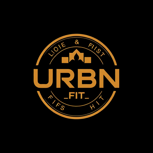 Professional logo design. napravi mi logo za shop odece koji se zove URBN FIT