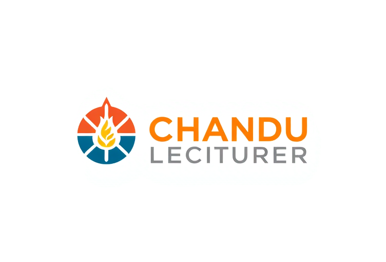 Professional logo design. CHANDU LECTURER