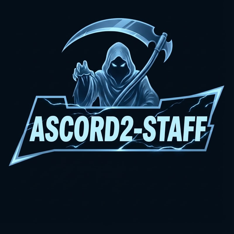 Szerkeszd át jobban. Hatalmas legyen az ASCORD2-STAFF felirat és legyen fölötte 1 hatalmas kék phantom kaszával a kezébe szinek legyen halványkék