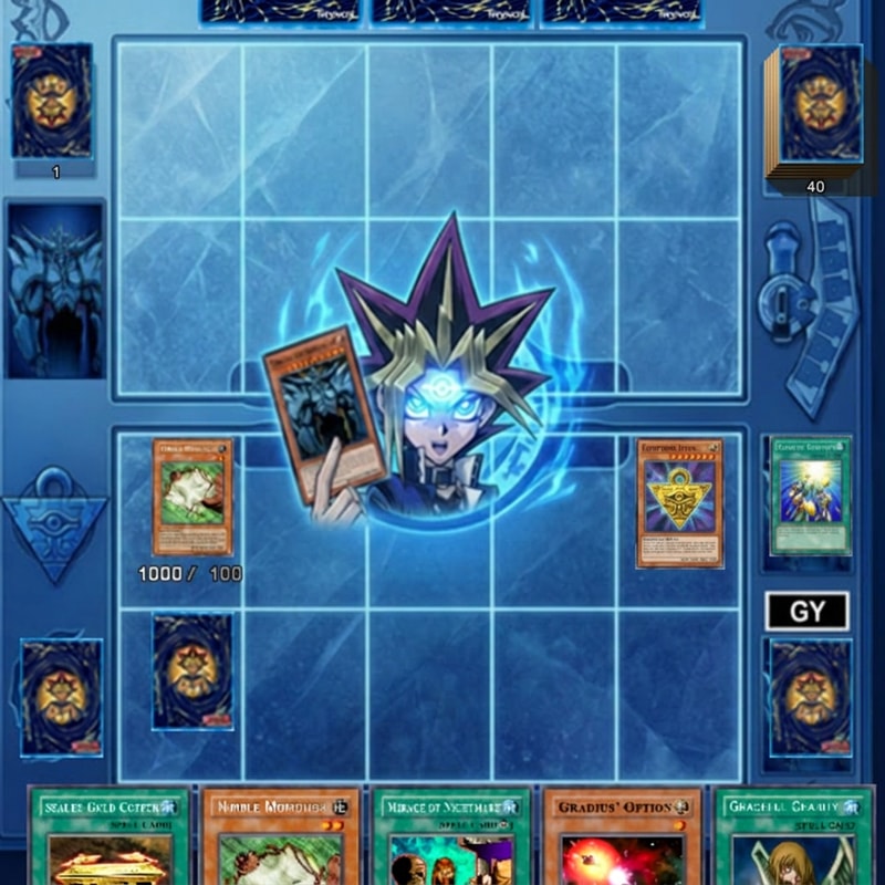 Modosítsd úgy a hátteret hogy a kártya temető és a pakli teljesen helyükön legyenek