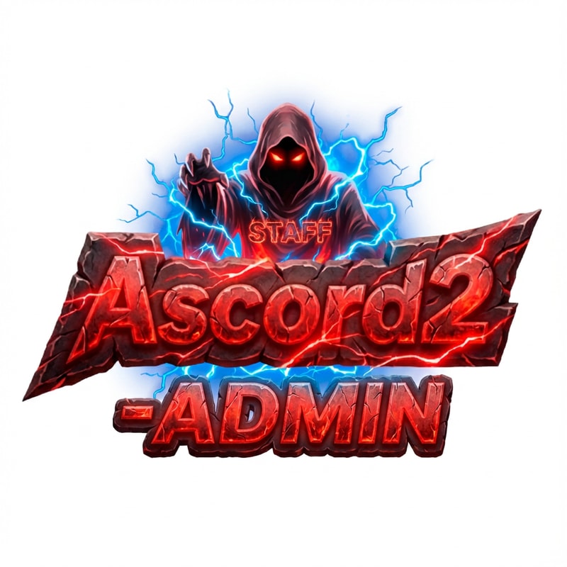Szerkeszd át. Ascord2-ADMIN feliratra. phantom maradhat piros szemmel a kasza tünjön el. Illetve legyen körülöte kék villámok. Piros szín mardhat. illeve a phanom ruházatba gravirozd bele a STAFF szót