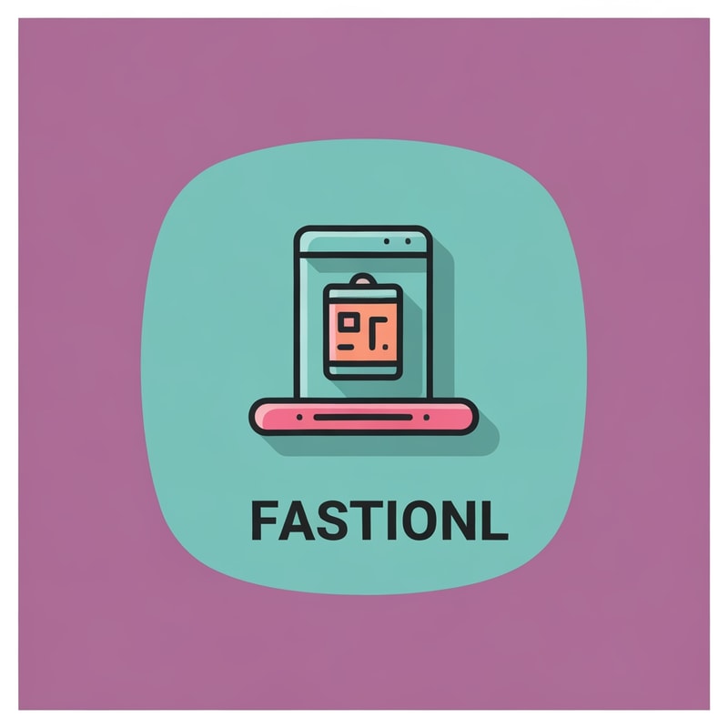 Fastion store use icone logo colorfull