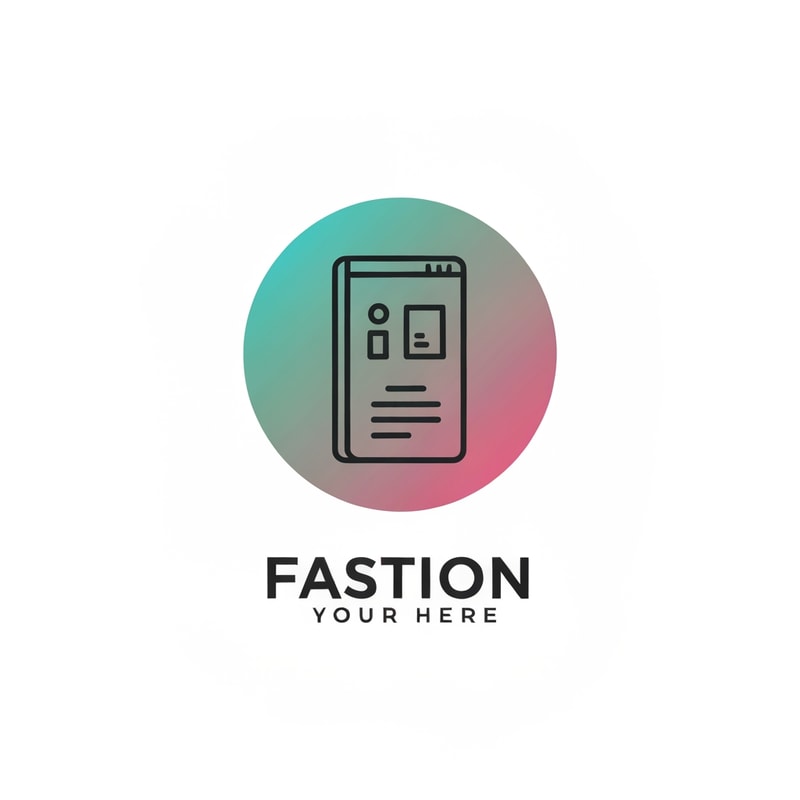 Fastion store use icone logo colorfull