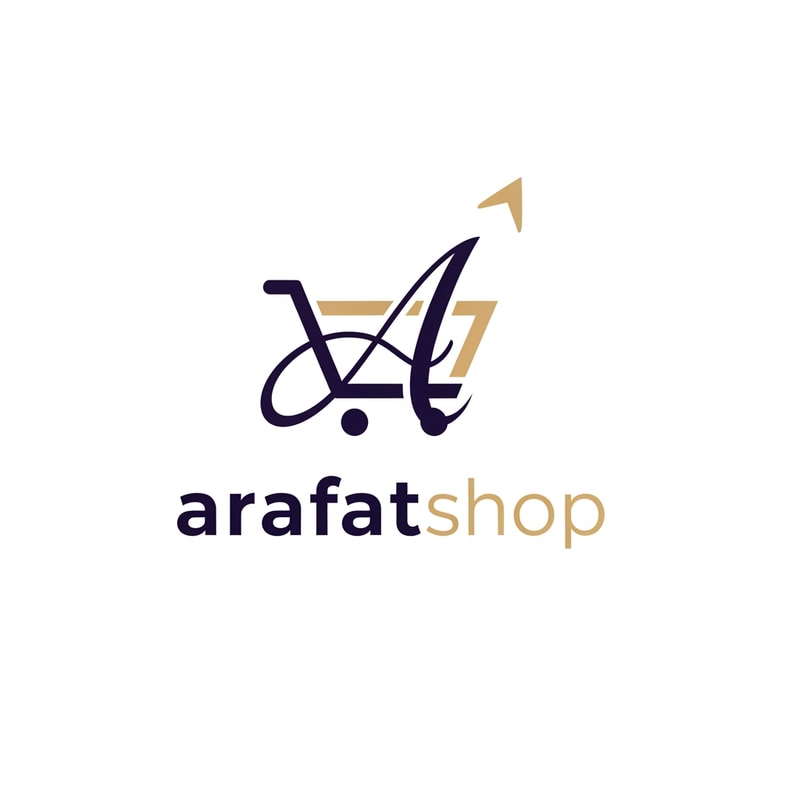 arafatshop OF ecommerce logo something unique