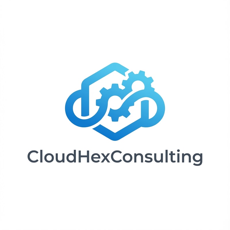 Match the style of the reference image and create: cloudhexconsulting logo only icone something deferent