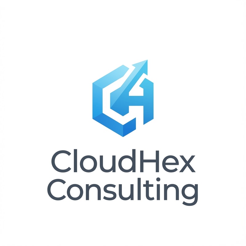 Match the style of the reference image and create: cloudhexconsulting logo only icone something deferent