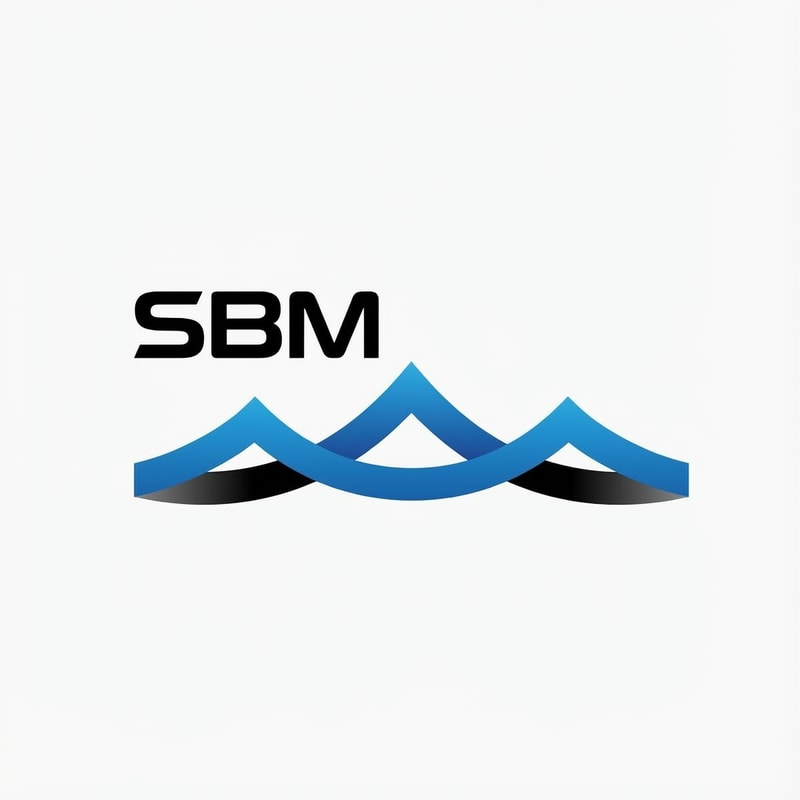 SBM of logo blue and black like