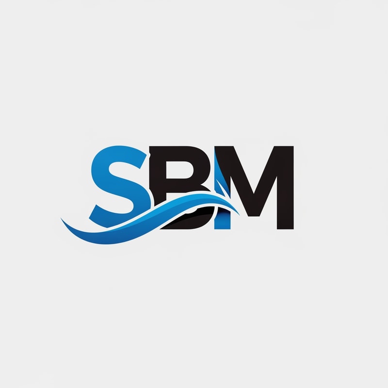 SBM of logo blue and black like