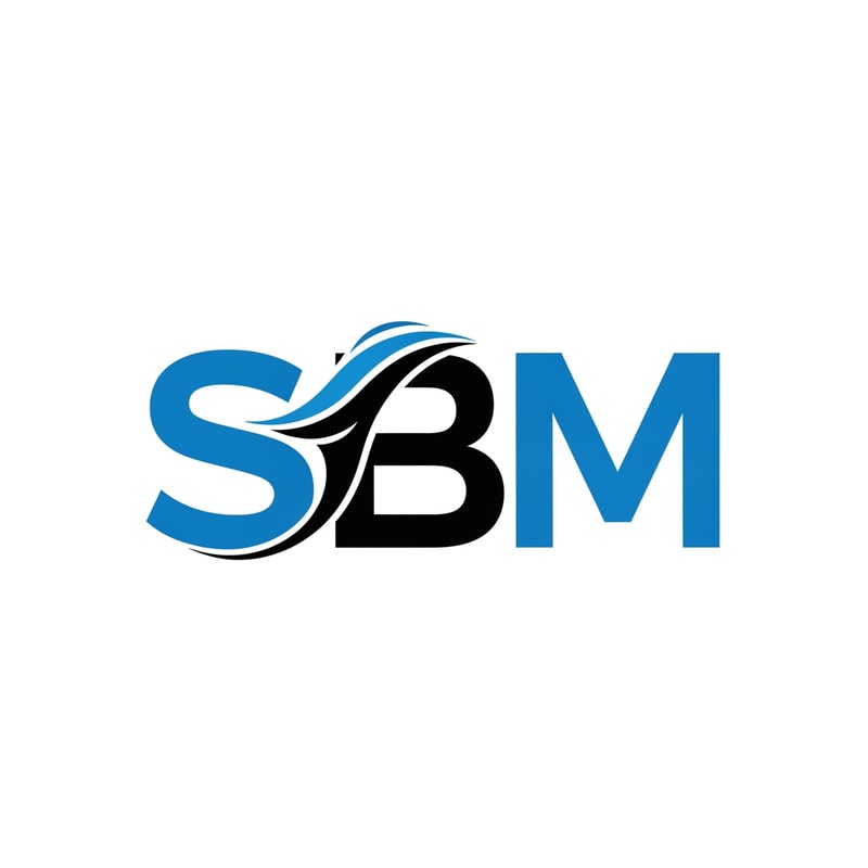 SBM of logo blue and black like