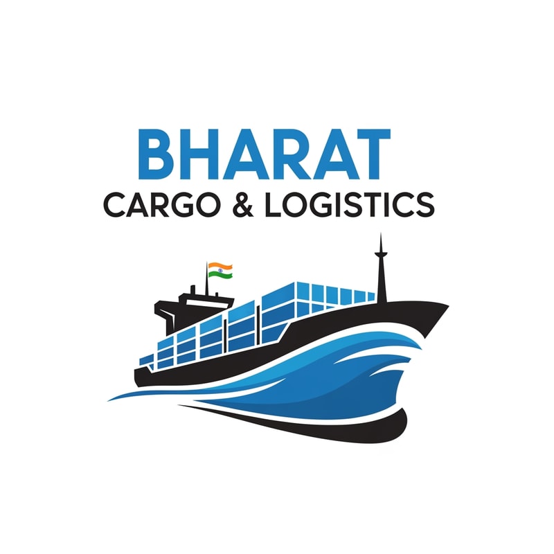 shipping india of logo blue and black like