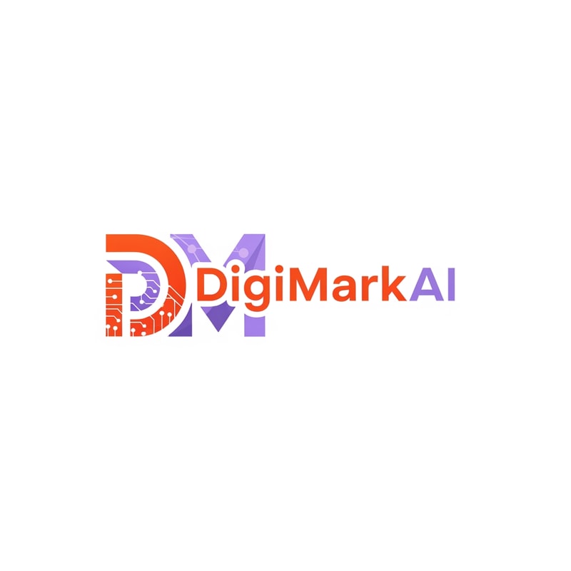 digimarkai logo of digital marketing color is #f67b56 & #c996d1