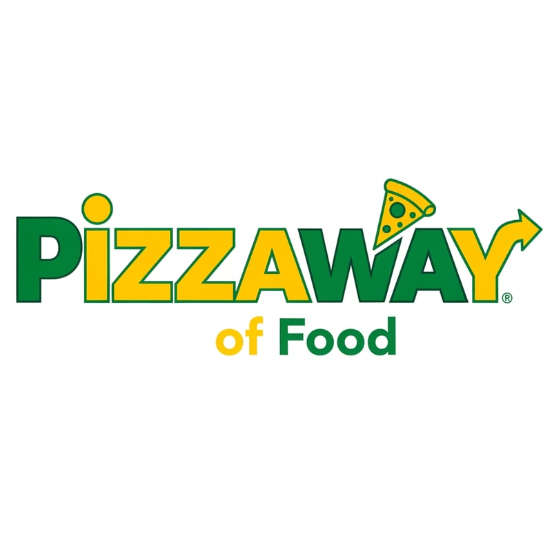 pizzaway of food logo