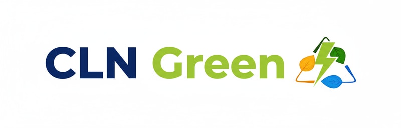 Create logo for a new company names CLN Green , these are logo of individual companies hold 50% ownership in new company.