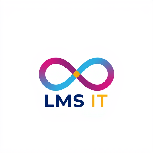 Professional logo design. LMS IT company logo is me  infinity icon add kar ke so
