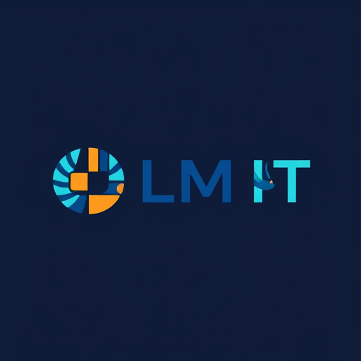 Professional logo design. LMS IT company logo
