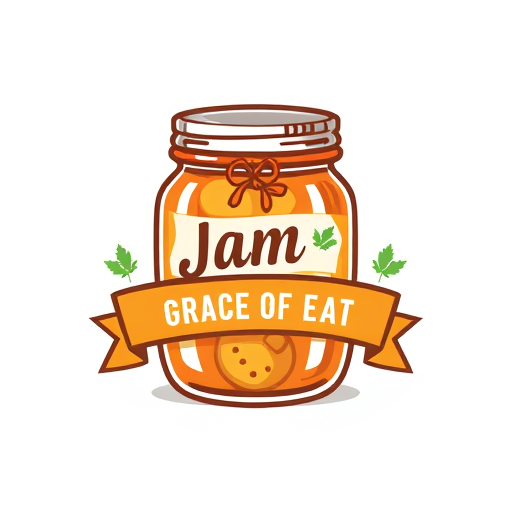 Professional logo design. jam jar