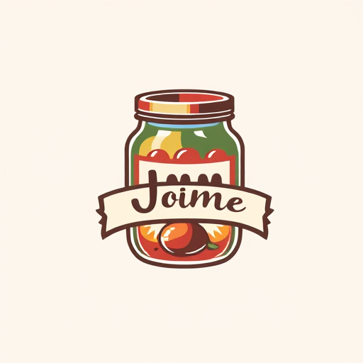 Professional logo design. jam jar