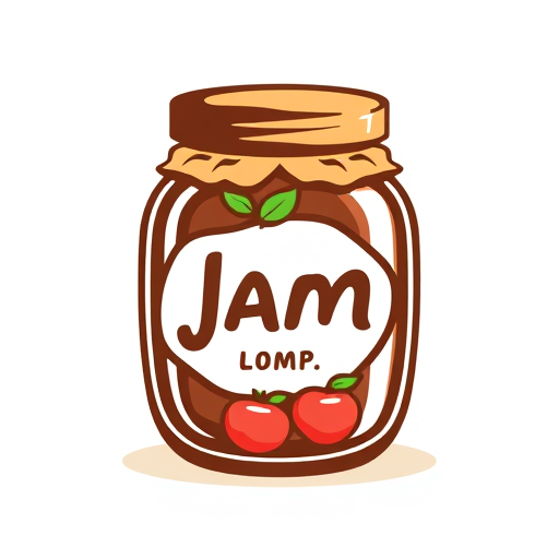 Professional logo design. jam jar