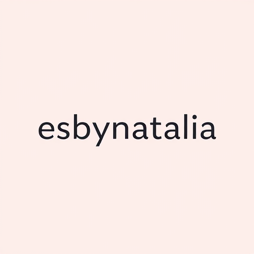 Professional logo design. logo for a community manager minimalist whos names es bynatalia.studio