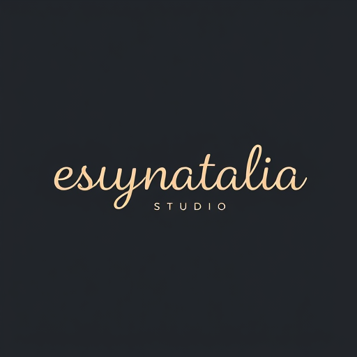 Professional logo design. logo for a community manager minimalist whos names es bynatalia.studio