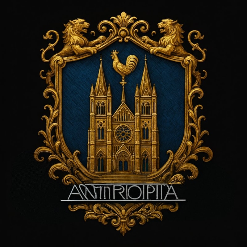 Make the text saying Antropia, in one size