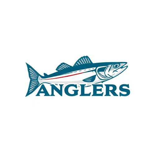 Professional logo design. HURU HARA ANGLERS