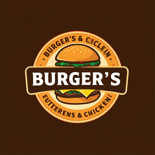 Professional logo design. BURGER`S & CHICKEN