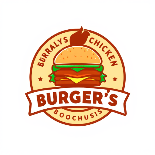 Professional logo design. BURGER`S & CHICKEN