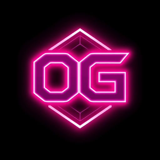 Professional logo design. Erstelle ein Logo für meinen Discord Server,

Ein O und Ein G sollen in einander gehen. Die Farben Sollen Leuchtend Lila Pink in Neon sein.
unter dem O und G soll Omen Gaming stehen 
Der Hintergrund Soll Transparent sein es soll eine animierte Gif sein 
alles soll einfaden und auch wieder evrschwinden