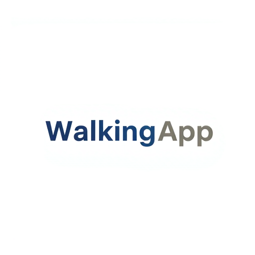 Professional logo design. walking app logo